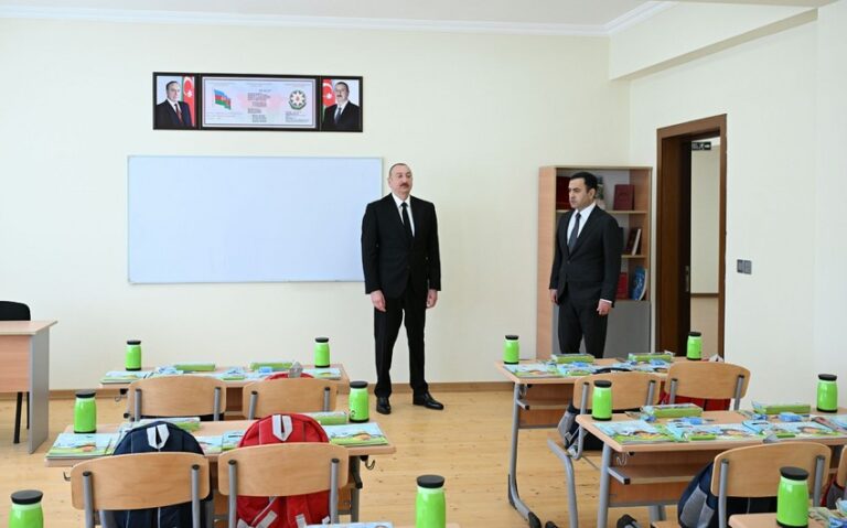 Prezident İlham Əliyev İsmayıllıda “Talıstan” liseyinin binasının açılışında iştirak edib – YENİLƏNİB