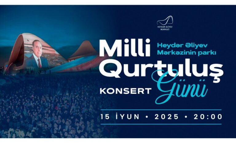 Heydər Əliyev Mərkəzinin parkında Milli Qurtuluş Gününə həsr olunan konsert keçiriləcək