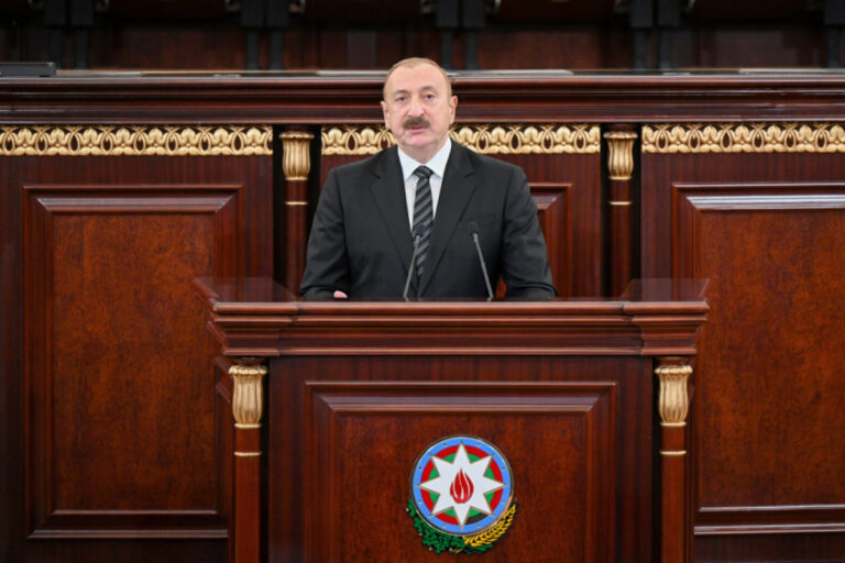 AMEA-nın 80 illik yubiley yığıncağı keçirilib, Prezident İlham Əliyev tədbirdə çıxış edib