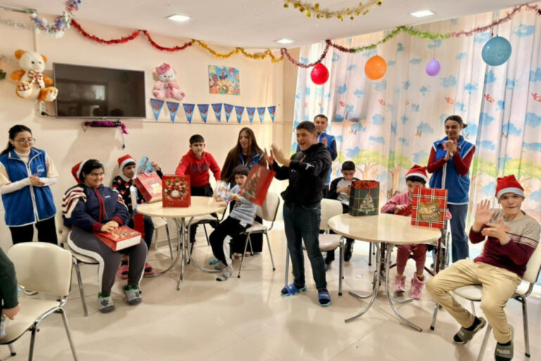 Leyla Əliyevanın təşəbbüsü ilə uşaqlar üçün Yeni il şənliyi – FOTO 