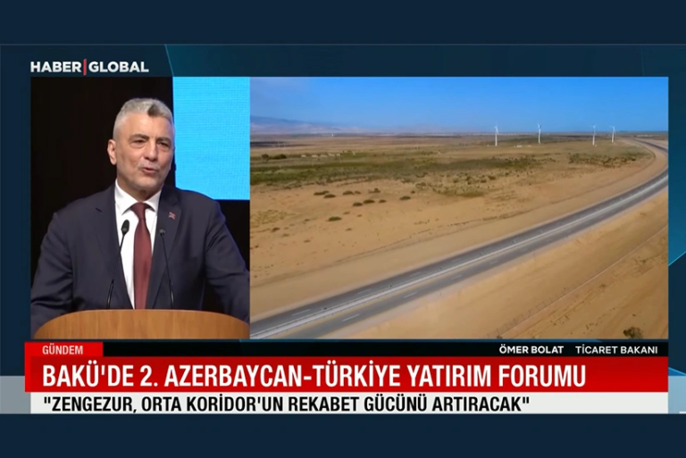 “Haber Global” II Türkiyə–Azərbaycan İnvestisiya Forumu ilə bağlı videomaterial hazırlayıb