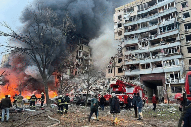 Rusiyanın Dneprə hücumu nəticəsində ölənlərin sayı 4-ə, yaralıların sayı 40-a çatıb