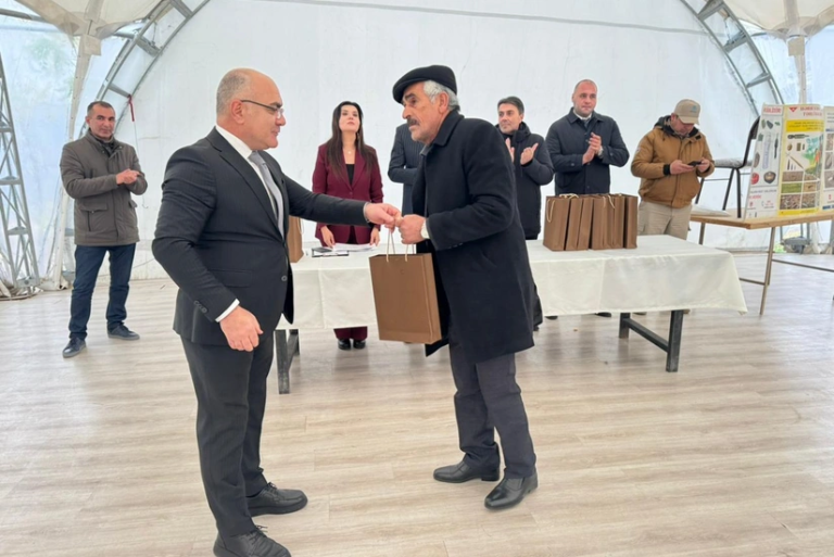 Növbəti köç karvanı Laçına çatıb, mənzillərin açarları təqdim olunub