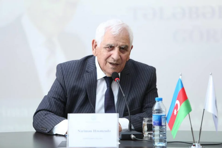 Nəriman Həsənzadə “Heydər Əliyev” ordeni ilə təltif edilib