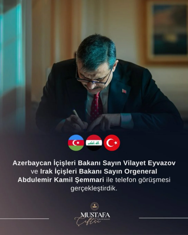 Türkiyə və Azərbaycan daxili işlər nazirləri telefonda danışıb