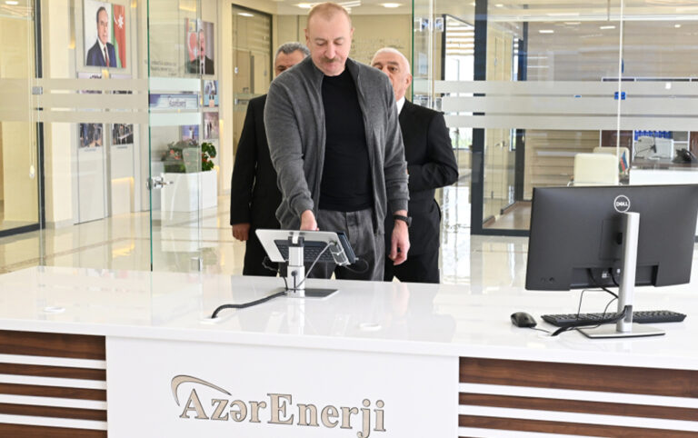İlham Əliyev açılışda iştirak etdi – Fotolar