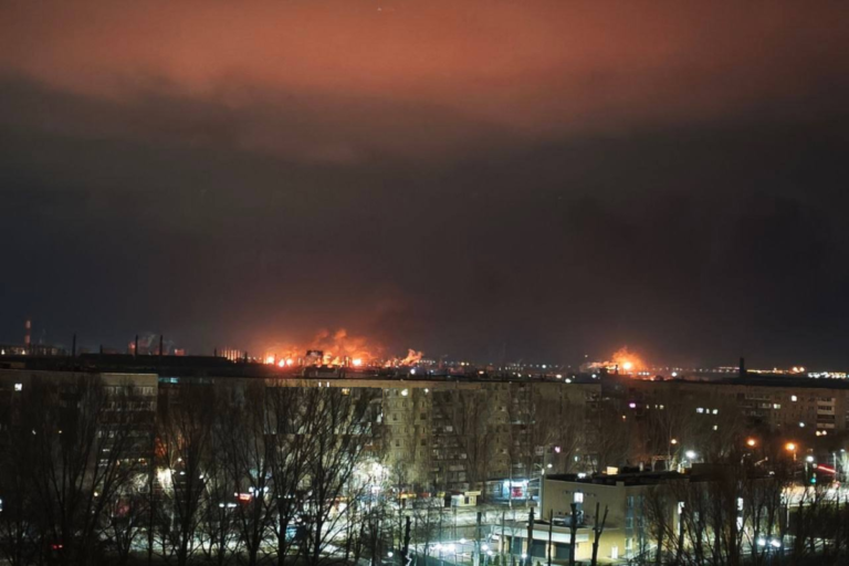 Ukrayna Rusiyada iki kimya zavoduna dronlarla zərbə endirib