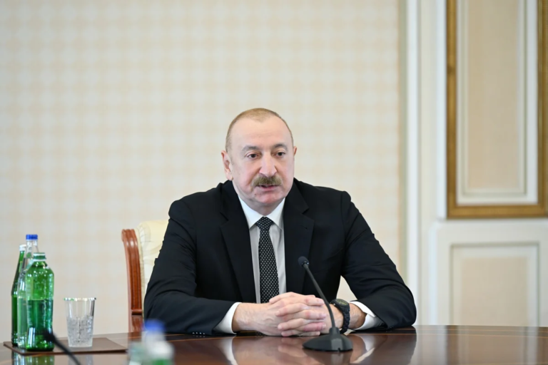İlham Əliyev: Zəngəzur dəhlizində avtomobil yolunun 90 %-i, dəmir yolunun 70 %-i tamamlanıb