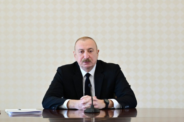 Prezident: Şirvan kanalı gələn il istifadəyə veriləcək, Qarabağ kanalının yenidən qurulmasına başlamışıq