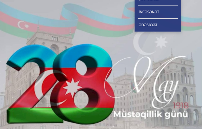 Azərbaycanda 28 May – Müstəqillik Günü qeyd olunur