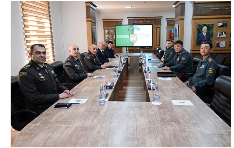 Azərbaycan və Qazaxıstan arasında hərbi təhsil sahəsində islahatlar müzakirə edilib