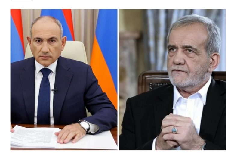 Pezeşkian və Paşinyan Tehranda danışıqlar aparıblar