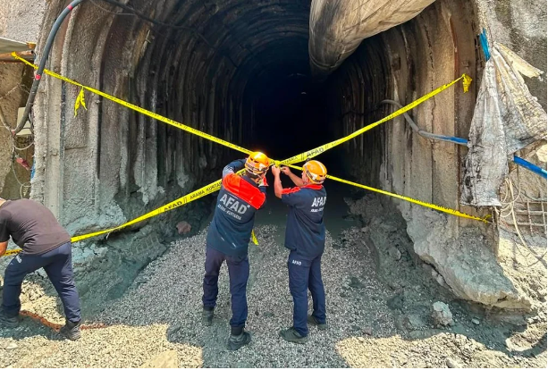 Türkiyədə su xətti tunelində uçqun olub – 1 ölü, 1 yaralı var