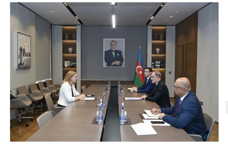 Estoniyanın yeni səfiri etimadnaməsinin surətini Ceyhun Bayramova təqdim edib