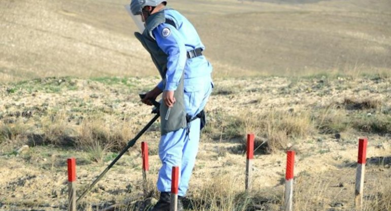 Ötən həftə 1706,4 ha ərazi minalardan təmizlənib