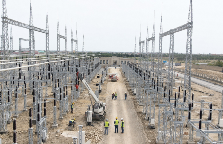Bakının artan enerji tələbatı üçün yeni güc mərkəzi inşa edilir