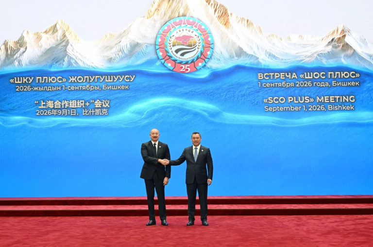 Prezident İlham Əliyev “ŞƏT plyus” formatında görüşdə çıxış edir – YENİLƏNİB